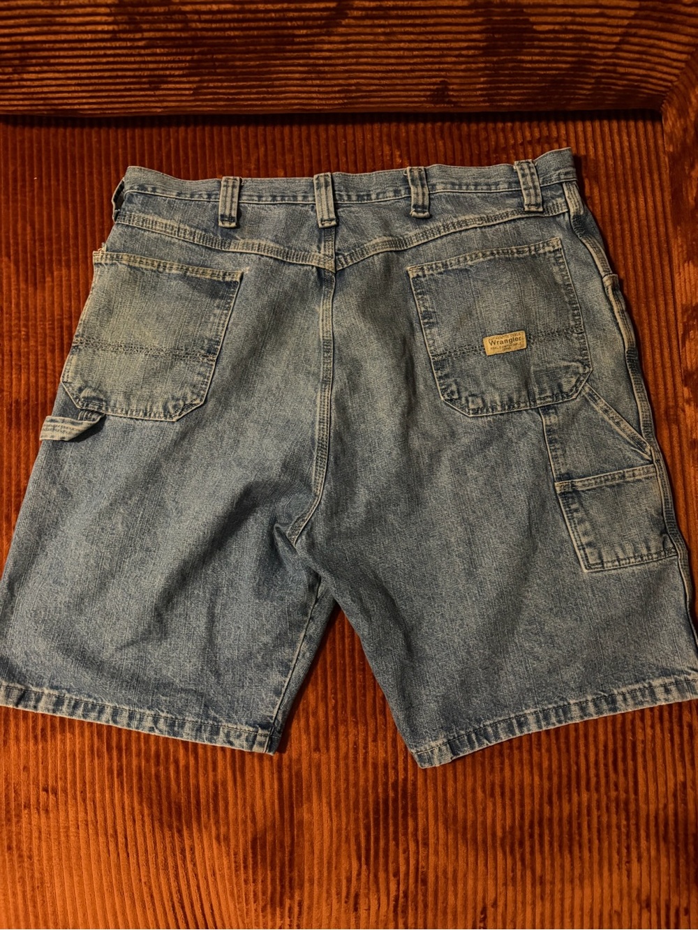 Vintage 90s Y2K Wrangler Cargo Denim Shorts